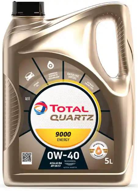 Nejlepší Volba Motorový olej Total Quartz 9000 Energy 0W-40, 5L