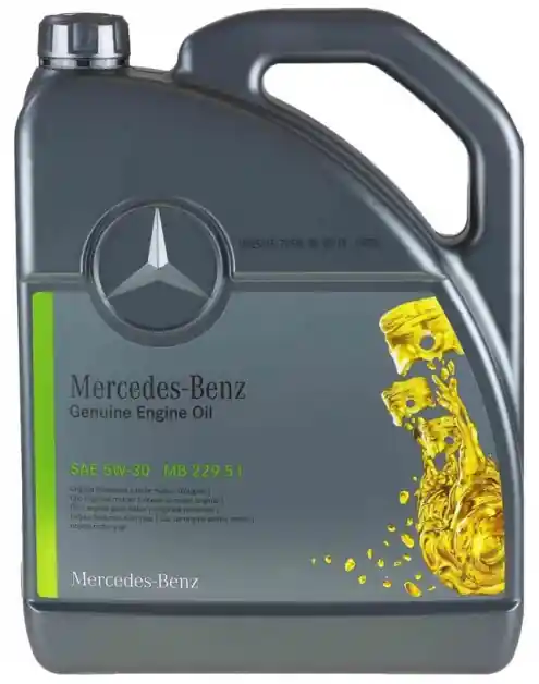 Motorový olej Mercedes-Benz MB 229.51 5W-30, 5L Nejprodávanější
