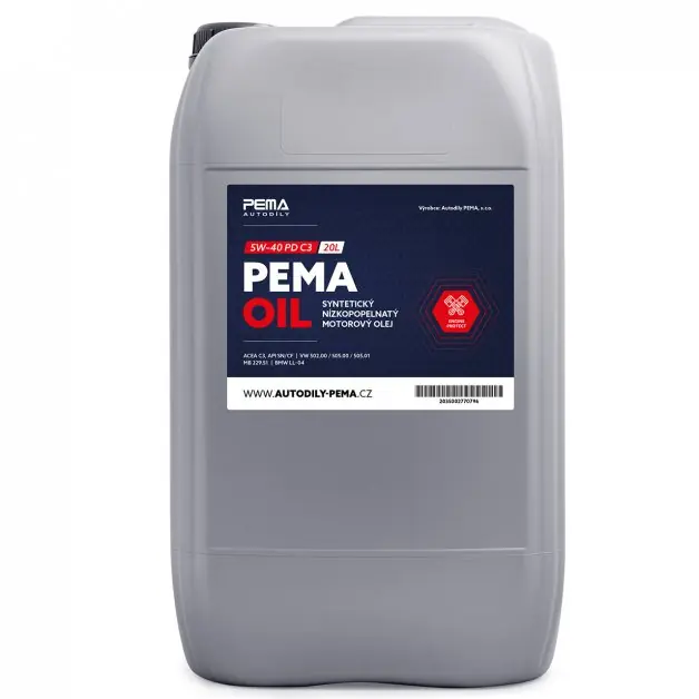 Motorový olej PEMA OIL FORD 5W-30, 20L Nová Kolekce