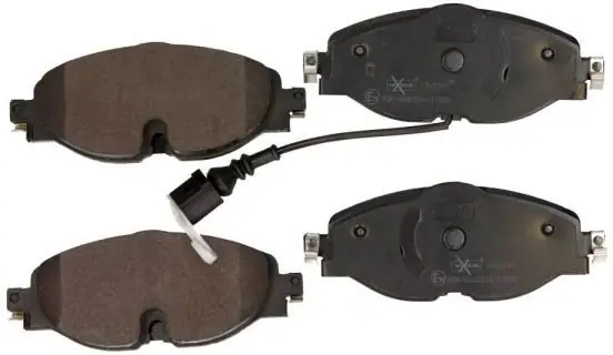 Bezpečná Platba Přední osa Sada brzdových destiček, kotoučová brzda MAXGEAR 19-2143