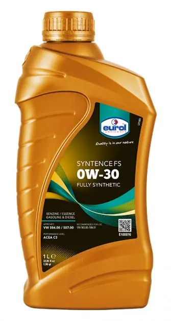 Motorový olej Eurol Syntence FS LL 0W-30, 1L Akční Cena