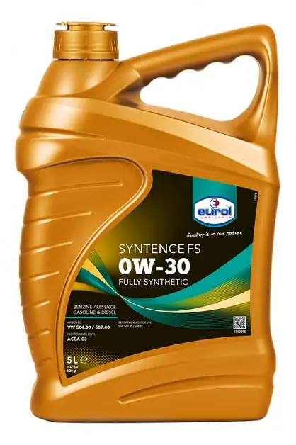 Motorový olej Eurol Syntence FS LL 0W-30, 5L Cenový Hit
