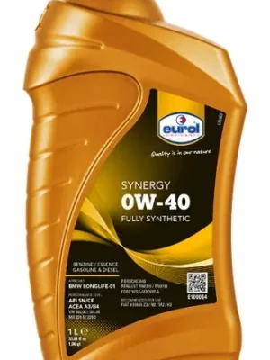 Motorový olej Eurol Synergy 0W-40, 1L Kup Teď