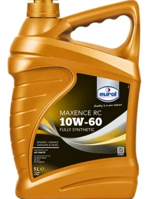 Motorový olej Eurol Maxence RC 10W-60, 5L Nejprodávanější