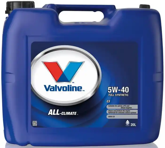 Levný Motorový olej Valvoline All-Climate C3 5W-40, 20L