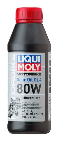 Převodový olej Liqui Moly Motorbike Gear Oil (GL4) 80W, 500ml Super Cena