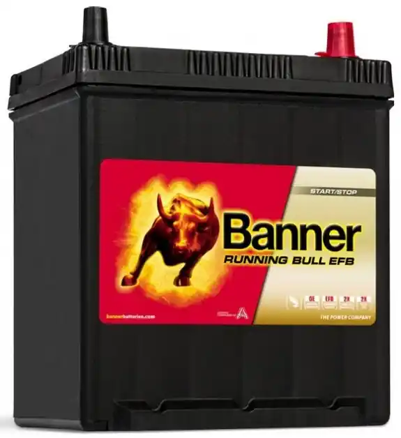 Víkendová Akce Autobaterie Banner Running Bull EFB 12V, 38Ah, 400A, 538 15