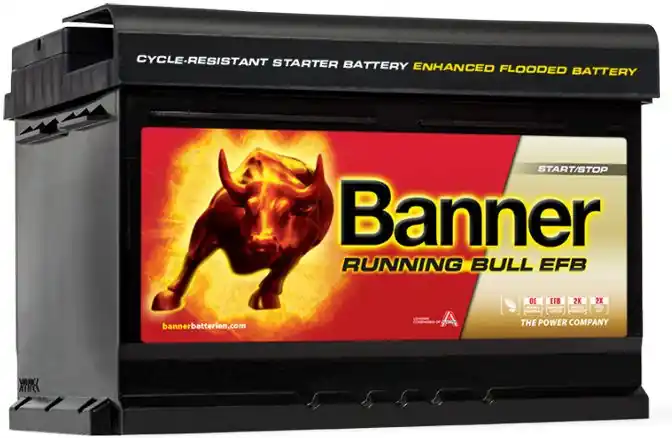 Autobaterie Banner Running Bull EFB 12V, 65Ah, 650A, 565 12 Rychlé Dodání
