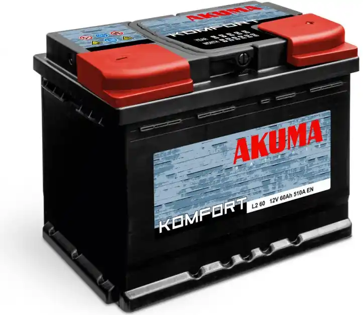 Autobaterie Akuma Komfort 12V, 110Ah, 950A, L6 110 Pouze Dnes