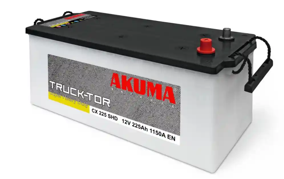 Akční Nabídka Autobaterie Akuma Truck-Tor Super Heavy Duty 12V, 225Ah, 1150A, CX 225 SHD