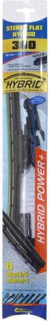 Aktuální Stěrač HYBRID 300mm + 11 adaptérů TEFLON Compass