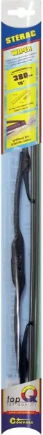 Stěrač kovový TOPQ 380 mm GRAFIT Compass Finální Výprodej