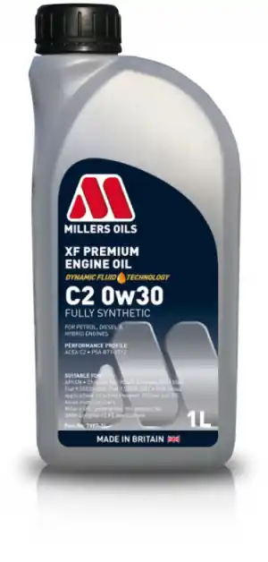 Motorový olej Millers Oils XF Premium C2 0W-30, 1L Autentický