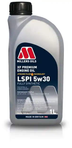 Odeslání Ihned Motorový olej Millers Oils XF Premium LSPI 5W-30, 1L
