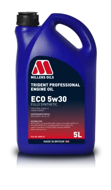 Motorový olej Millers Oils Trident Professional ECO 5W-30, 5L Jen Po Omezenou Doba