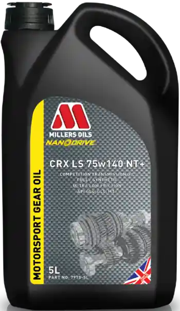 Převodový olej Millers Oils CRX LS NT+ 75W-140, 5L Rychlé Dodání