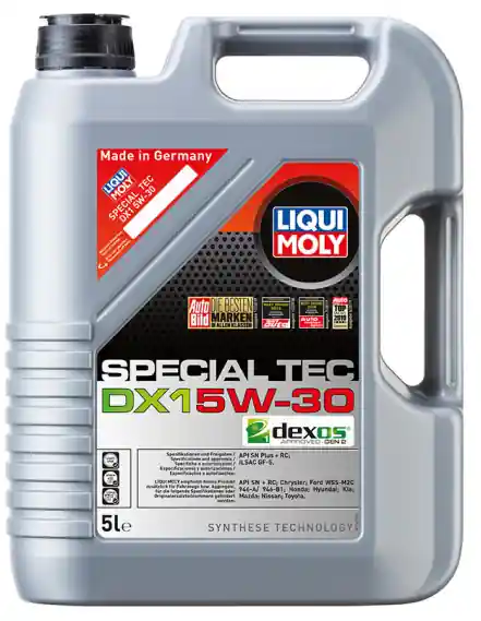 Novinka Motorový olej Liqui Moly Special Tec DX1 5W-30, 5L