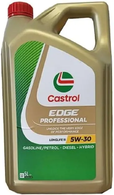 Motorový olej Castrol EDGE Titanium Professional LongLife III 5W-30, 5L Přímo Od Výrobce