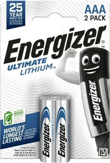 Akční Cena Energizer Ultimate Lithium AAA (2 ks)