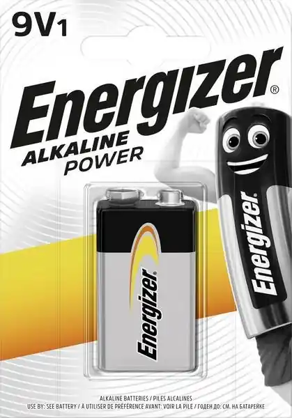Energizer Alkaline Power 9V (1 ks) Expresní Doručení