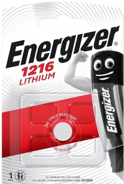 Přímo Od Výrobce Energizer Lithium knoflíková baterie CR1216 (1ks)