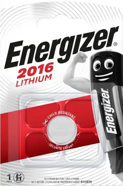 Energizer Lithium knoflíková baterie CR2016 (1ks) Super Cena