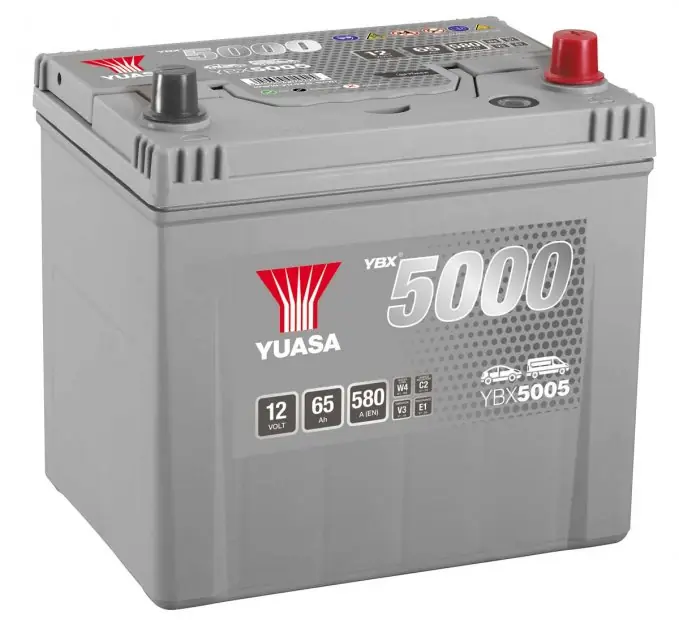 Autobaterie Yuasa YBX5000 Silver High Performance SMF 12V, 65Ah, 580A, YBX5005 Vrácení Zdarma