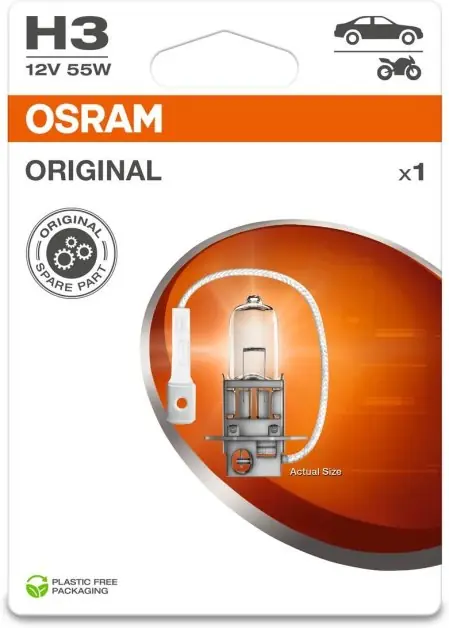 Žárovka Osram H3, Original 64151-1BL Dokud Zásoby Vydrží