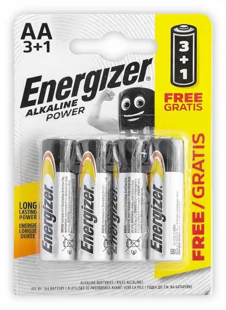 Energizer Alkaline Power tužkové AA LR6 (3+1) Nakupujte Hned