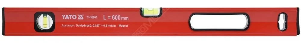 Bezpečná Platba Vodováha magnetická 600 mm Yato YT-30061