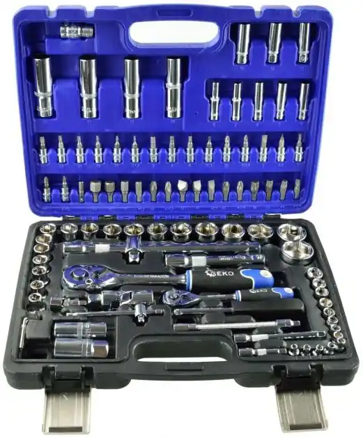 Gola sada 1/2" a 1/4", 94 kusů GEKO G10100 Nejlepší Cena