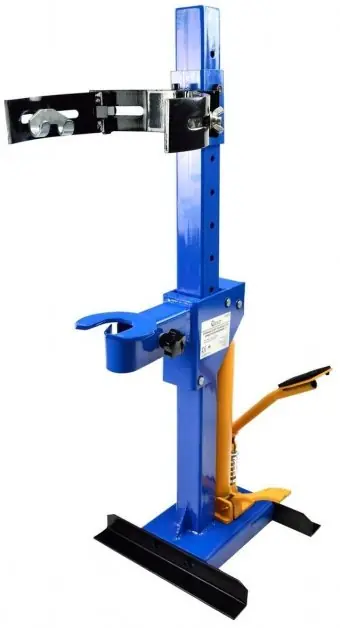 Časově Omezené Hydraulický stahovák pružin McPherson, tlak 1t, pro pružiny průměru 100 - 250 mm GEKO G02076