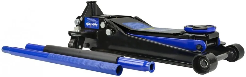 Pojízdný hydraulický zvedák 3t, nízkoprofilový, 75 - 500 mm, s dvojitou pumpou GEKO G02037 Rychlé Dodání