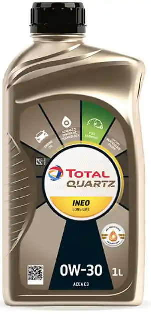 Autentický Motorový olej Total Quartz INEO Long Life 0W-30, 1L