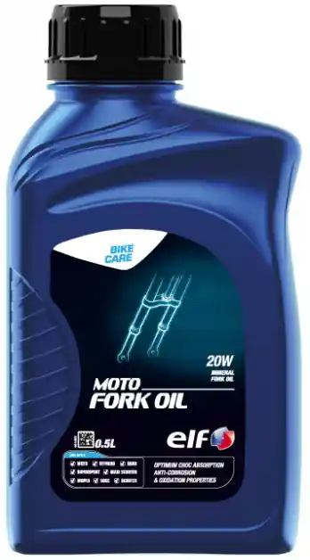 Tlumičový olej Elf 20W Moto Fork Oil, 500ml Zlevněný