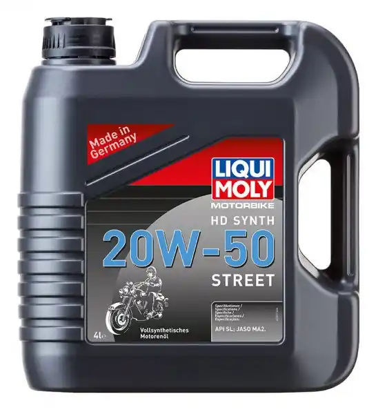 Kup Teď Motorový olej Liqui Moly Motorbike HD Synth Street 20W-50, 4L