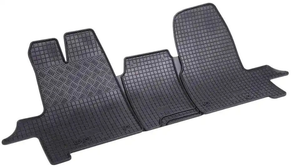 Autokoberce Rigum gumové přesné - FORD Tourneo/Transit Custom (1+1) 2m 2012-, Transit 3m 2014- Top Prodej