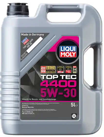 Speciální Cena Motorový olej Liqui Moly Top Tec 4400 5W-30, 5L