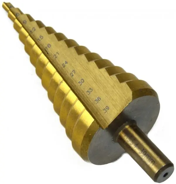 Sezónní Sleva HSS stupňový vrták 4-39mm GEKO G38501