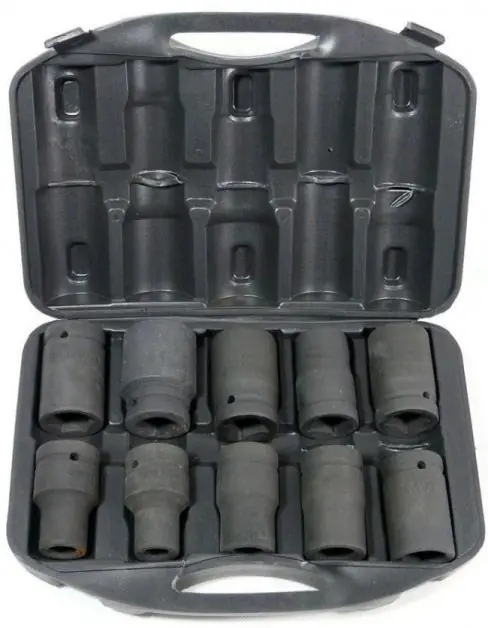 Hlavice nástrčná, rázová 1", sada 10ks, 17-41mm GEKO G10075 Odeslání Ihned