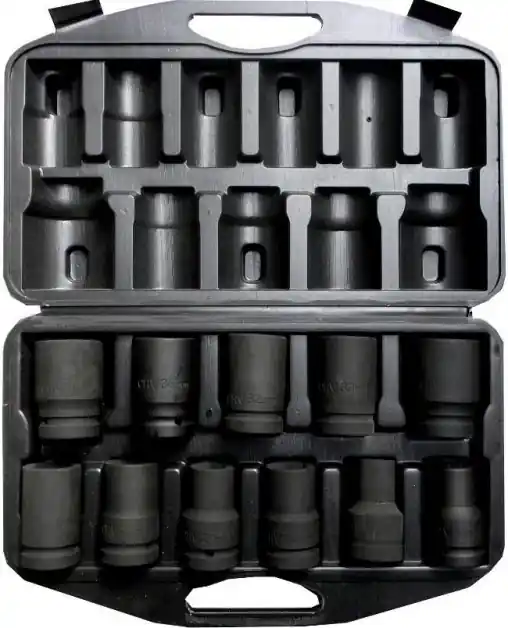 Novinka Hlavice nástrčná, rázová 1", sada 11ks, 17-41mm GEKO G10076