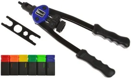Pákové nýtovací kleště pro nýty M3-M10 v kufru GEKO PREMIUM G01358 Levný