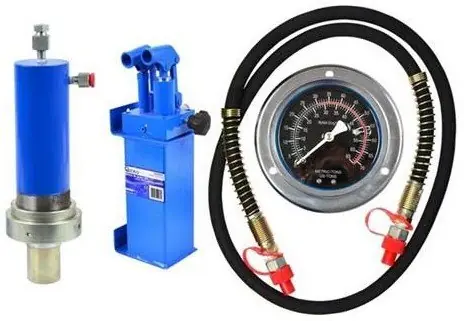 Cenový Hit Hydraulická pumpa pro dílenské lisy 30t s manometrem GEKO G02004