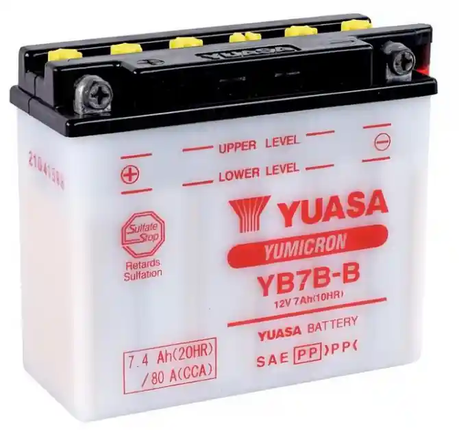 Kup Teď Motobaterie Yuasa Yumicron 12V, 7Ah, 80A, YB7B-B