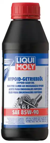 Převodový olej Liqui Moly Hypoid-Getriebeöl (GL5) 85W-90, 500ml Novinka