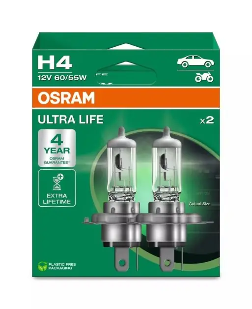 Žárovka Osram H4, Ultra Life 64193ULT-2HB Cenový Hit