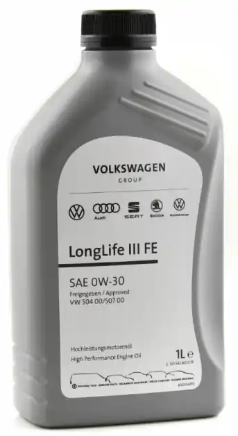 Motorový olej VAG LongLife III FE 0W-30, 1L Značkový