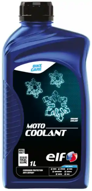 Autentický Chladící kapalina Elf Moto Coolant Organic, 1L