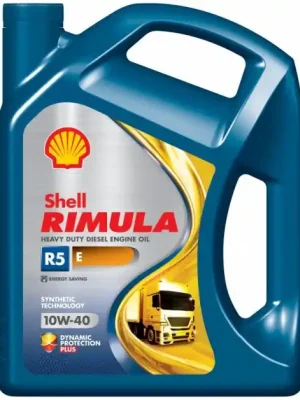Motorový olej Shell Rimula R5 E 10W-40, 5L Finální Výprodej