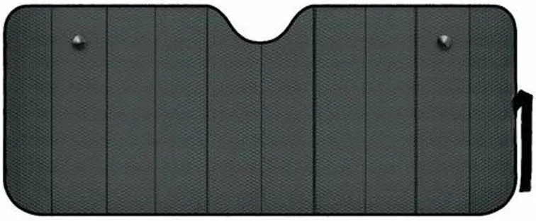 Clona přední sluneční 72x145cm černá - mat Autentický